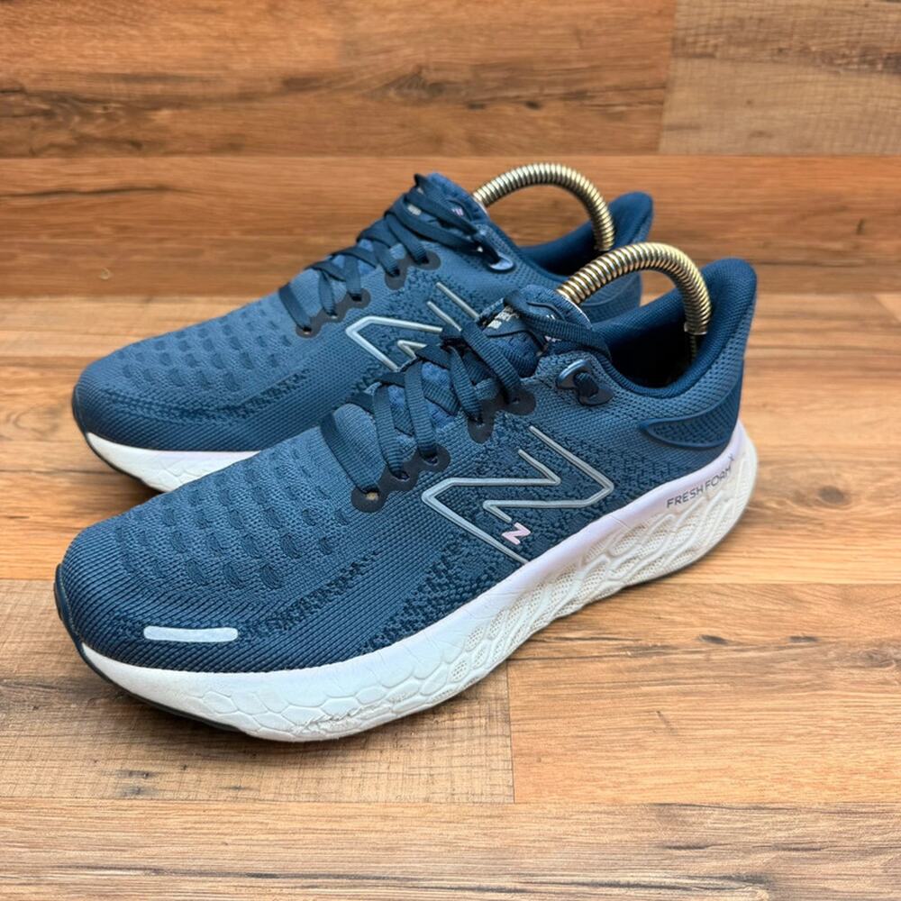 New Balance Fresh Foam X 1080 v12 Womens Size 8.5 Navy Blue Running Shoes